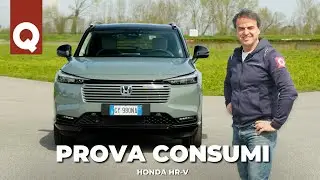 Questo IBRIDO ha CONSUMI da scooter | La Pagella di Quattroruote su Nuova Honda HR-V 2025