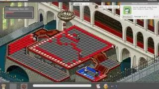 Habbo BattleBall 2 - Gothic Hallway (2) with BattleBall Music
