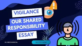 Vigilance: Our Shared Responsibility