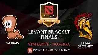 PLG Nationals DOTA 2 - Levant Finals - [JOR] Worms vs [LEB] Team Spotnet