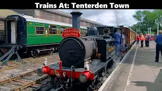 Trains At: Tenterden Town (Kent & East Sussex Railway) 06/07/2025