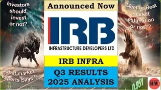 IRB INFRA Q3 RESULTS 2025, IRB INFRA NEWS, IRB INFRA LATEST NEWS, IRB INFRA NEWS, IRB INFRA RESULTS
