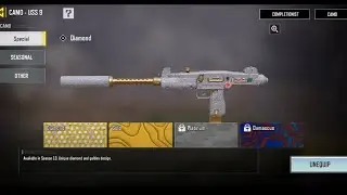 SMG USS 9 Diamond CODM