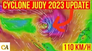 Cyclone Judy 2023 Update | Vanuatu cyclone Trajectory - Feb 28