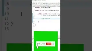 Addition of two numbers in java 