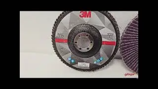 3M 4&Prime; Flap Disc Type 27 &ndash; Grit 60 | Ceramic Abrasive for Metal Finishing &ndash; Glispro India