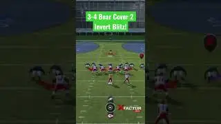 3-4 Bear Cover 2 Invert Blitz! Madden 23 Tips NANO BLITZ FASTEST IN MADDEN!!!