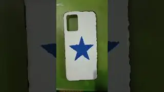 Simple DIY Phone Case Art #shorts #painting #satisfying #phonecasedesign