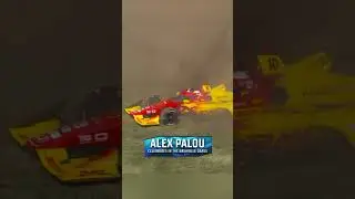 Alex Palou definitely enjoyed his championship celebrations 😂 #INDY #IndyCar #Racing