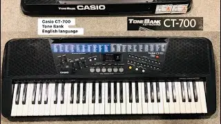 Casio CT-700 Tone bank ( Wilson&rsquo;s music instruments 03371476660 )