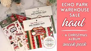 Echo Park Warehouse Sale Haul (October 2023) + Album Sneak Peek