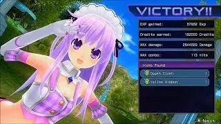 [PC] Hyperdimension Neptunia Re Birth 1 - Fast EXE Drive Fill & 100+ Hit Trophy