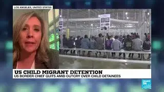 US child migrant detention: 