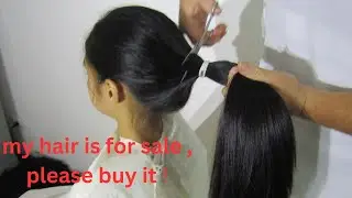Ladies long hair cut short #haircut #ladieshaircut #pixiecut #haircutforlonghair #longhair #hair