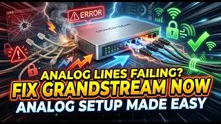 3 -🔥 Configure Analog Lines on Grandstream IP PBX (Step-by-Step Guide)