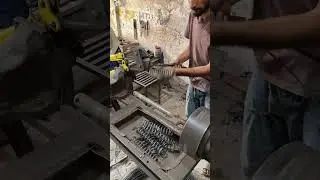 Handcrafted Springs on a Lathe by Young Talent in Pakistan! #SpringMaker #LatheCraft #Artisans #DIY
