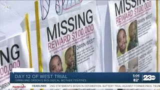 Biological mother testifies in West Trial | WEST BOYS TRIAL
