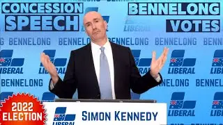 Simon Kennedy CONCESSION SPEECH 2022 Election