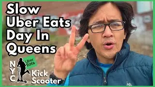 A Session In Woodside / Jackson Heights - Day 37 - Uber Eats Walker / Kick Scooter NYC