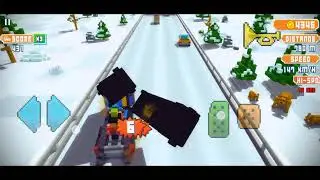 Speedin' and vibin' with some music in Blocky Highway | Dế H&iacute; | #blockyhighway