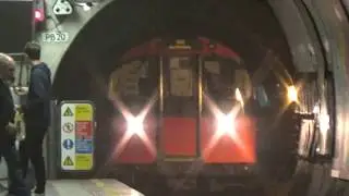 Special Night Tube Liveried 1973 Stock 103 and 252 at Hyde Park Corner