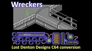 Wreckers - Denton Design's abandoned Commodore 64 conversion