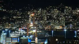 Night Move: Saga X Heads to the Shipyard Under Vancouver&rsquo;s City Lights 🌙⚓ Stunning North Vancouver
