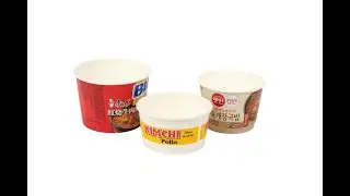 22oz noodle bowl making machine from NEW DEBAO