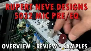 Rupert Neve Designs Portico 5032 Mic pre/EQ Review - Pure Wave Audio