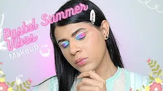 SUMMER MAKEUP 2021 Pastel Trend Brown Skin | EYN Brights Matte Palette