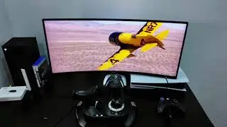 My Gaming and Flight Sim Setup &ndash; Thrustmaster HOTAS, PS5 Slim, Xbox Series X