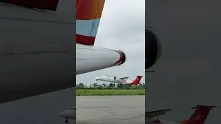 Shree Airlines Dash 8 Q400 Takeoff ✈️ 🇳🇵
