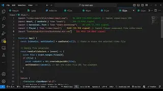 Build a React.js Video Player to Play Local MP4 Video Files Using video-react in JSX