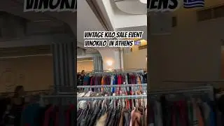 Vintage Kilo Sale Event Vinokilo in Athens