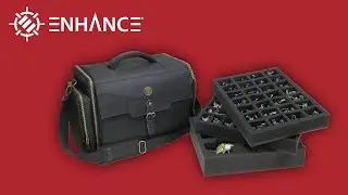 ENHANCE Tabletop Wide Base Miniature Case | Product Features