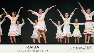 Coreograf&iacute;a de Rakia, Colegio Olam&iacute; ORT | 51&deg; Festival Aviv 2025 | Garinim y Anafim