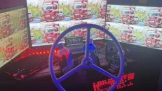 Ets2 driving 3spoke POV