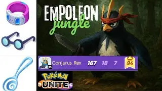 Rambo Empoleon Jungle Domination | Pok&eacute;mon Unite Gameplay