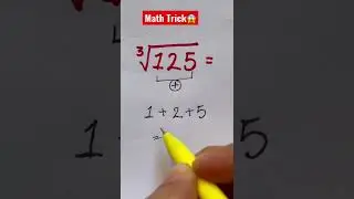 Math trick #solved ! #math #youtube #tutor #shorts #mathtrick #learning