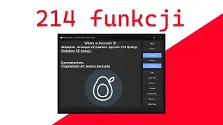 Avocado UI - framework dla języka programowania Avocado - aktualizacja