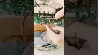 service speaker aktif portable trolley. NiK0 kondisi off total ternyata part 2 pcs ini #electronic
