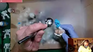 [Twitch Stream] FriYay Battletech mini painting! Painting up the Steiner Scout Squad!