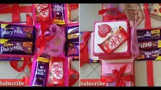 Chocolate explosion gift box/beautiful GIFT idea.. For special one ❤️