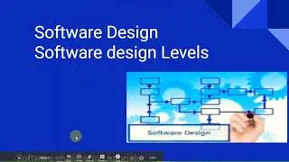 Software design and design level in software engineering.. SE tutorials