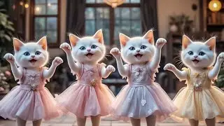 बिल्ली डांस | Cutest Cat videos funny dance🤣💃Dance Videos for cats #funny #dancingcat #cat #cute