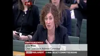 Asbestos in Schools Education Committee 13th March 2013