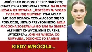 Moja macocha zostawiła mego dziadka, by umarł na podłodze—i oczekiwała że „zajmę się tym ” więc...