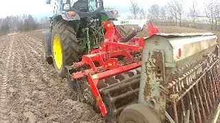 Siew pszenicy i jęczmienia z nowymi nabytkami 2016 Grano system shark