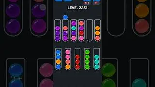 Ball Sort Puzzle n&iacute;vel 2251 #androidgameszone #puzzle #games #automobile #gaming #level #colors