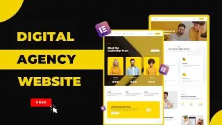 [FREE] How To Make A Digital Agency Website In 2024 || WordPress And Elementor Tutorial || DCreato